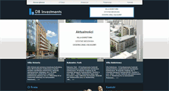 Desktop Screenshot of dbinvestments.pl